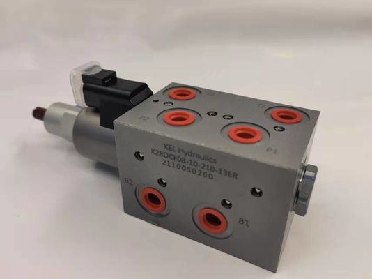 27V / 24V Hidrolik Solenoid Valf Kit 8 yol 2 pozisyon özelleştirilmiş