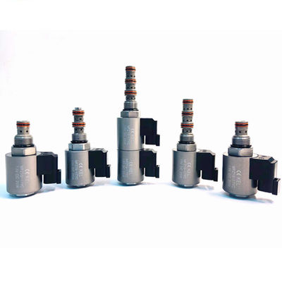 Hidrolik kartuş solenoid valfi 3 yönlü 2 pozisyonu iplikli