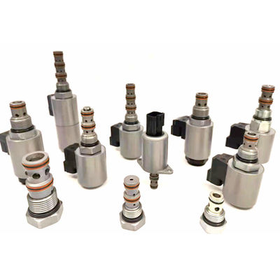 Kartoş solenoid valfi 4 yol 3 pozisyon hidrolik valf