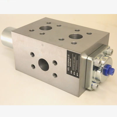 Elektriksel Solenoid Manifold Valve Çelik Standart Hidrolik Manifold Blok