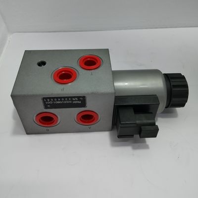 Endüstriyel Hidrolik Solenoid Valf İki Pozisyon Altı Yolu 12V 24V DC