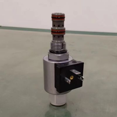 Özel 3 Yolu Proporsiyonel Solenoid Valf Hidrolik Çelik Malzemesi