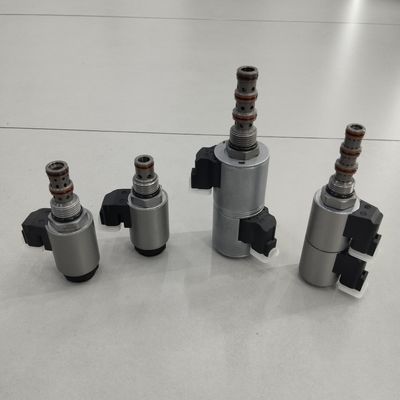 KSV12-24-0-N Kazı makinesi hidrolik kartuş solenoid valfi VC12 boşluk deliği