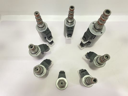 2 pozisyonlu 3 yönlü yağ kontrolü kesme valfi ile kartuş solenoid valfi