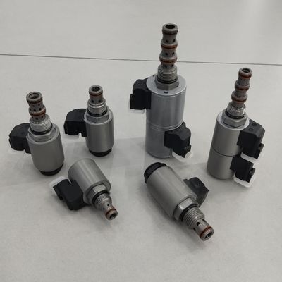 Endüstriyel 4 Port Solenoid Valf Klip Elektromanyetik Hidrolik Valf