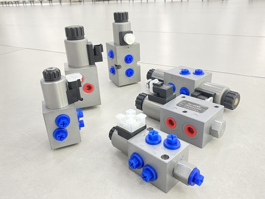 ER / DG bağlantısı ile hidrolik elektrikli 6 yönlü 2 pozisyon solenoid valfi