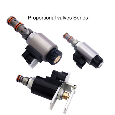 KSF10-22-0-N Kazı makinesi hidrolik kartuş solenoid valfi VC12 boşluk deliği