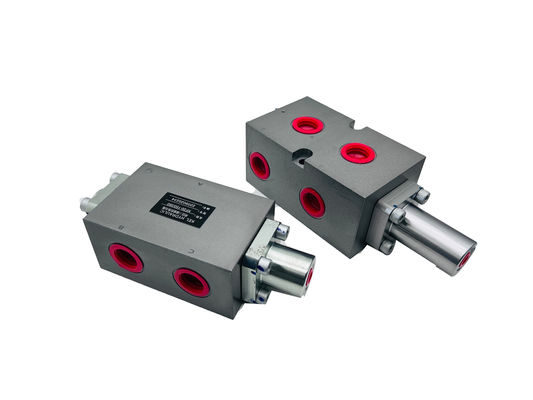 Özelleştirilebilir iplik Boyutu 24V 6 Bank Solenoid Valf için Hidrolik Valf Manifoldları
