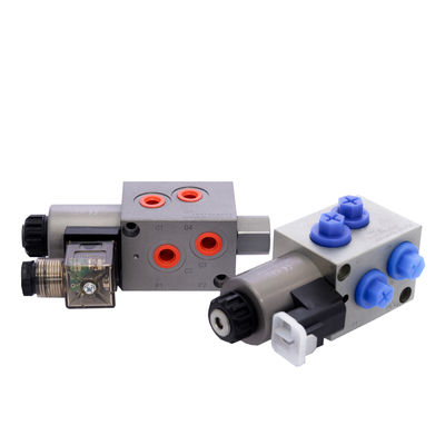 Kartofu Hidrolik Solenoid Valf 2 Pozisyon 6 Way Manifold Blok özelleştirilmiş